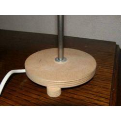 Ikea tafellampjes met hout (A19 1581)