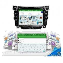 Hyundai i30 2012- radio navigatie android 9.0 dab+ wifi