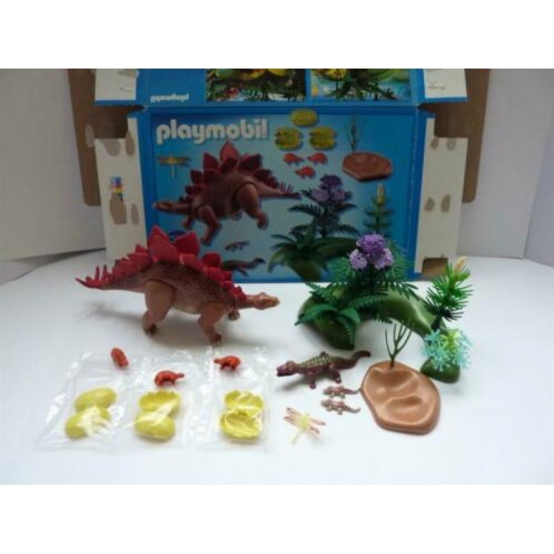 Dino Stegosaurus met broedplaats, Kaaiman 5232 Playmobil