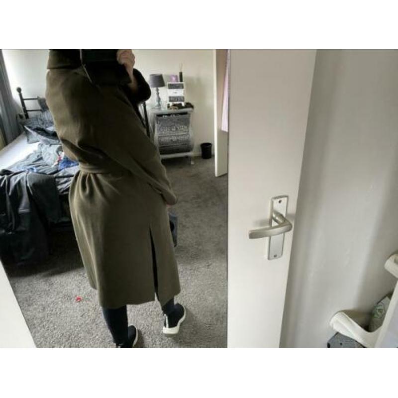 Zara wollen jas mantel