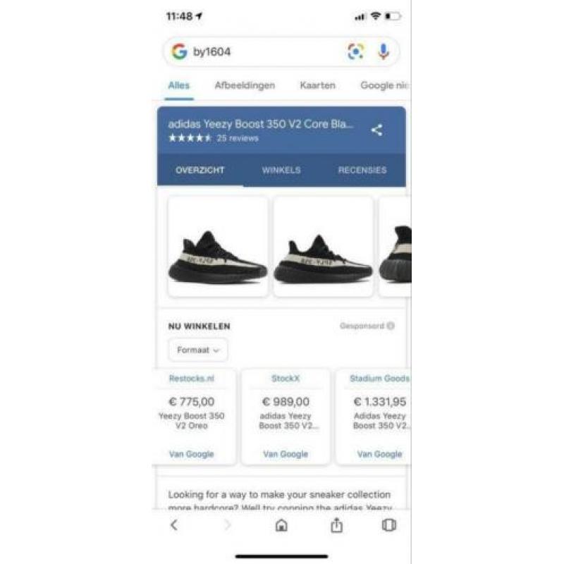 Yeezy oreo 38 2/3 us 6