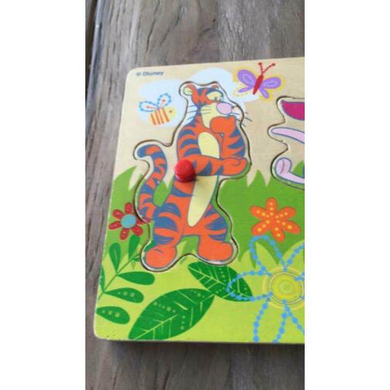 Puzzel van hout