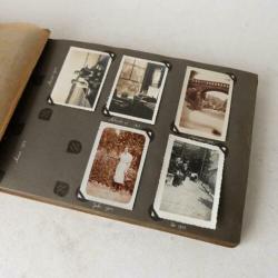 Art Deco jaren '30 familie foto album met ca.300 foto's.