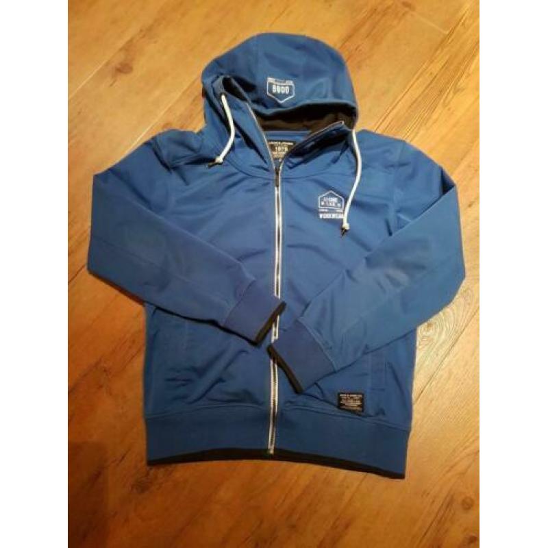 Jack and Jones vest maat M kobalt blauw