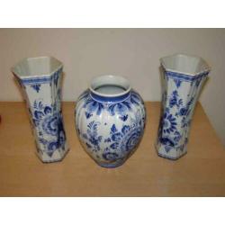 Oud Delfts blauw kaststel (A19 374)