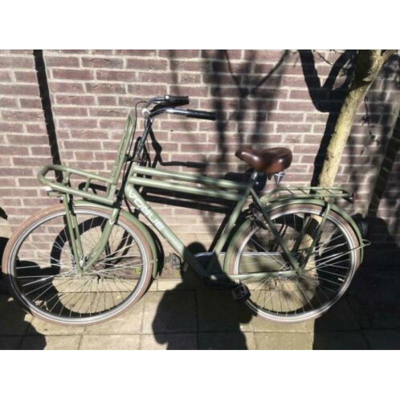 Zo goed als nieuwe, nette, Vogue Transporter herenfiets!