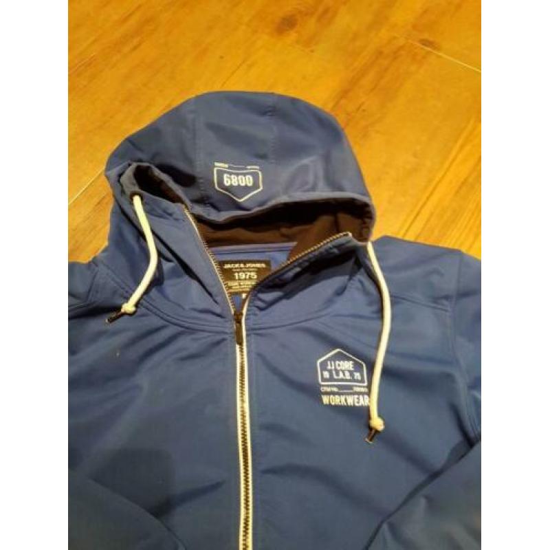 Jack and Jones vest maat M kobalt blauw