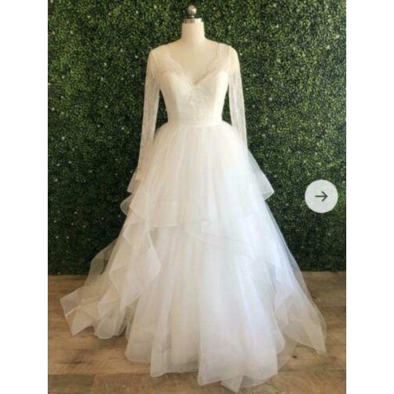 Rok van tulle en satijn