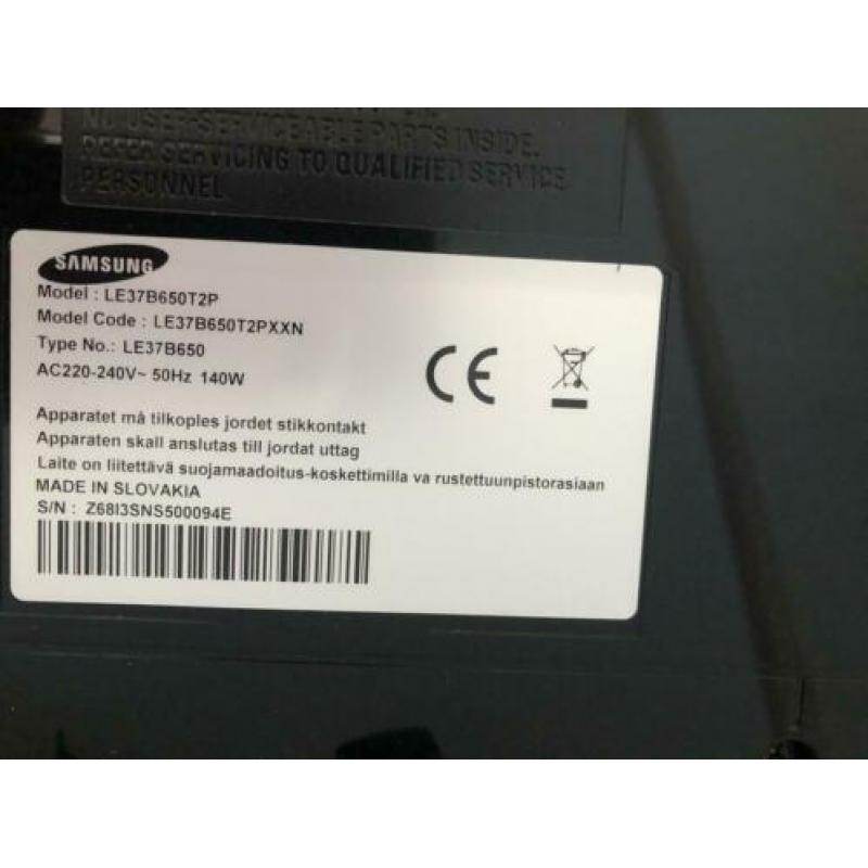 Samsung tv geen smart tv, 37 inch