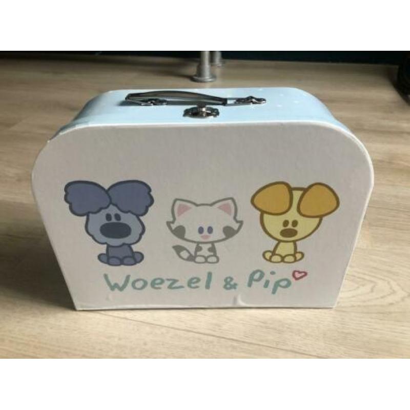 Koffertje kinderspeelgoed - Woezel & Pip