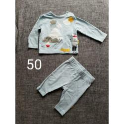 Babykleding jongens maat 50 56