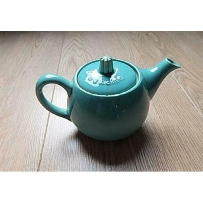 Koffie Thee Pot Broekema - pastel brocant Vintage Retro