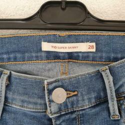 Originele Levi's jeans dames super skinny maat 28