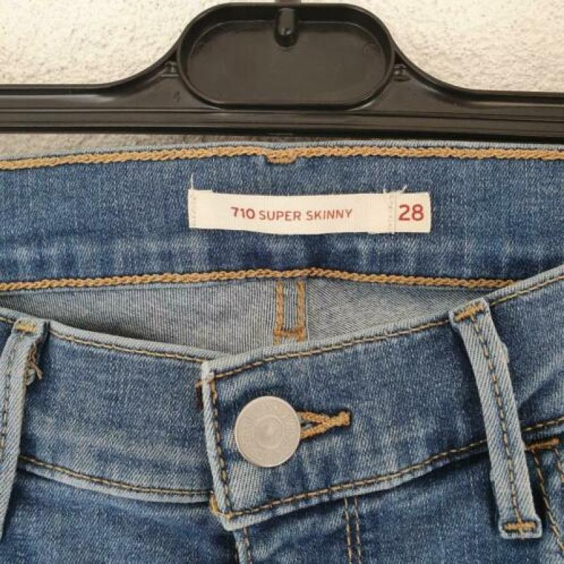 Originele Levi's jeans dames super skinny maat 28