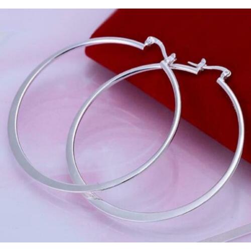 925 sterling zilveren creolen 5.5 cm