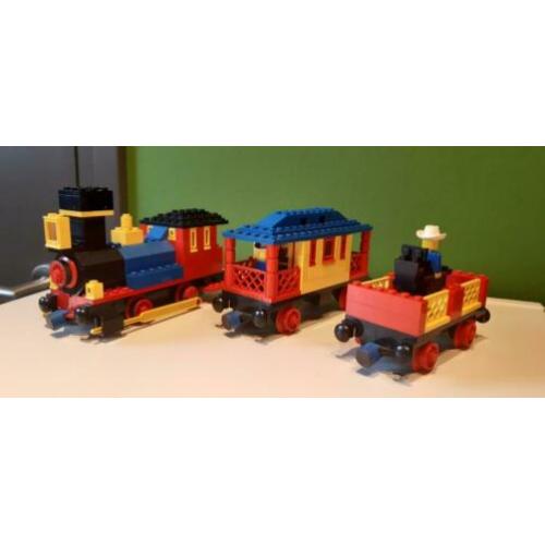 Vintage lego trein 726 western 12 volt