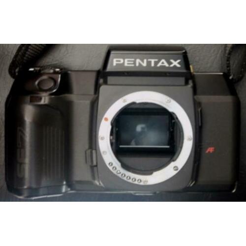 Pentax SF-7 in doos & Z50P + vivitar 2x