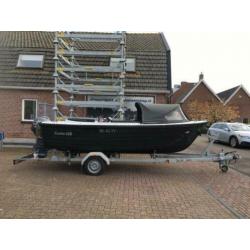 Corsiva 520 met Yamaha 40 pk 4 takt en trailer. (bj 2016)