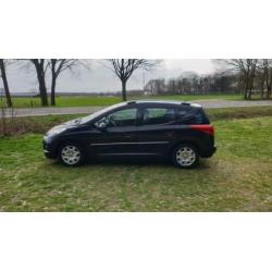 Peugeot 207 1.6 16V SW LPG G3 AUT 2009 Zwart Clima Navi