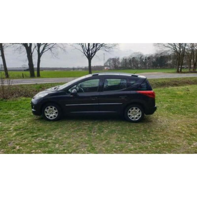 Peugeot 207 1.6 16V SW LPG G3 AUT 2009 Zwart Clima Navi