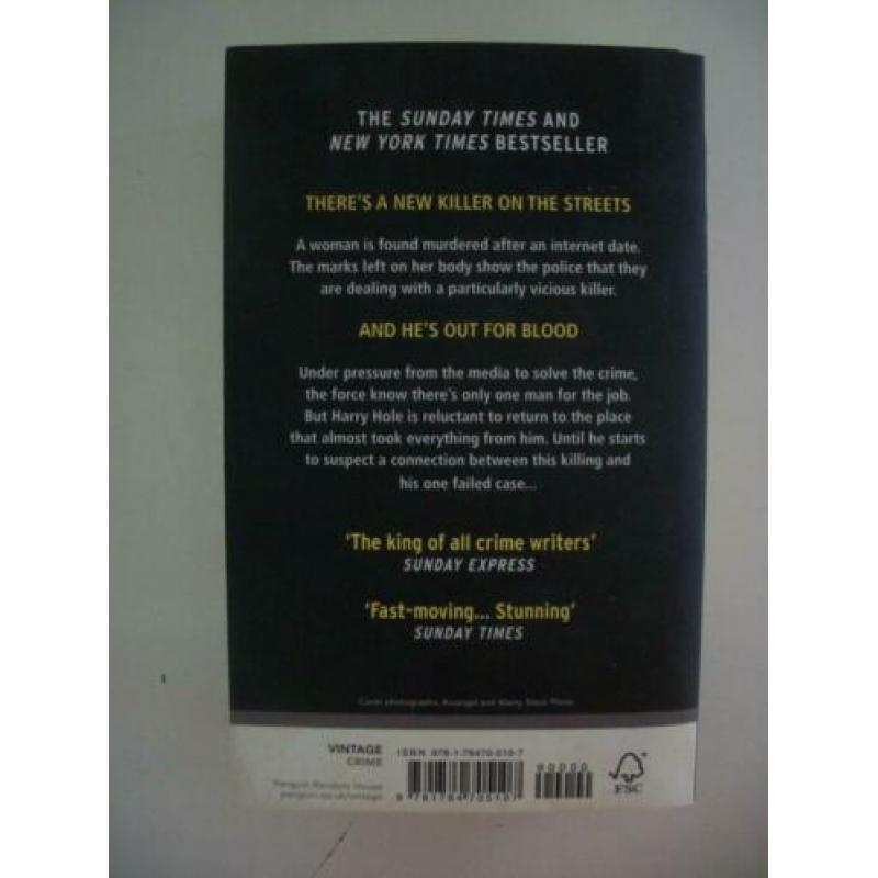 The Thirst, Harry Hole - Jo Nesbo - Engelstalig - zgan