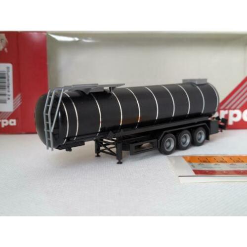 Bitumen tank tanker oplegger 1:87 h0 Herpa Pol
