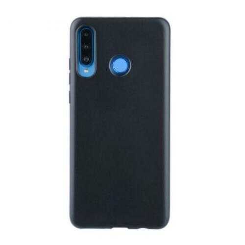 Huawei P30 Lite Zacht siliconen hoesje zwart