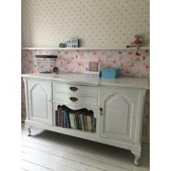 Brocante dressoir commode wit - dit weekend ophalen?Dan€125!