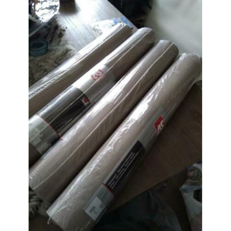 4 NIEUWE rollen as behang 10 m per rol