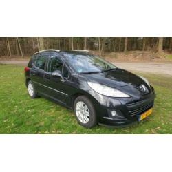 Peugeot 207 1.6 16V SW LPG G3 AUT 2009 Zwart Clima Navi