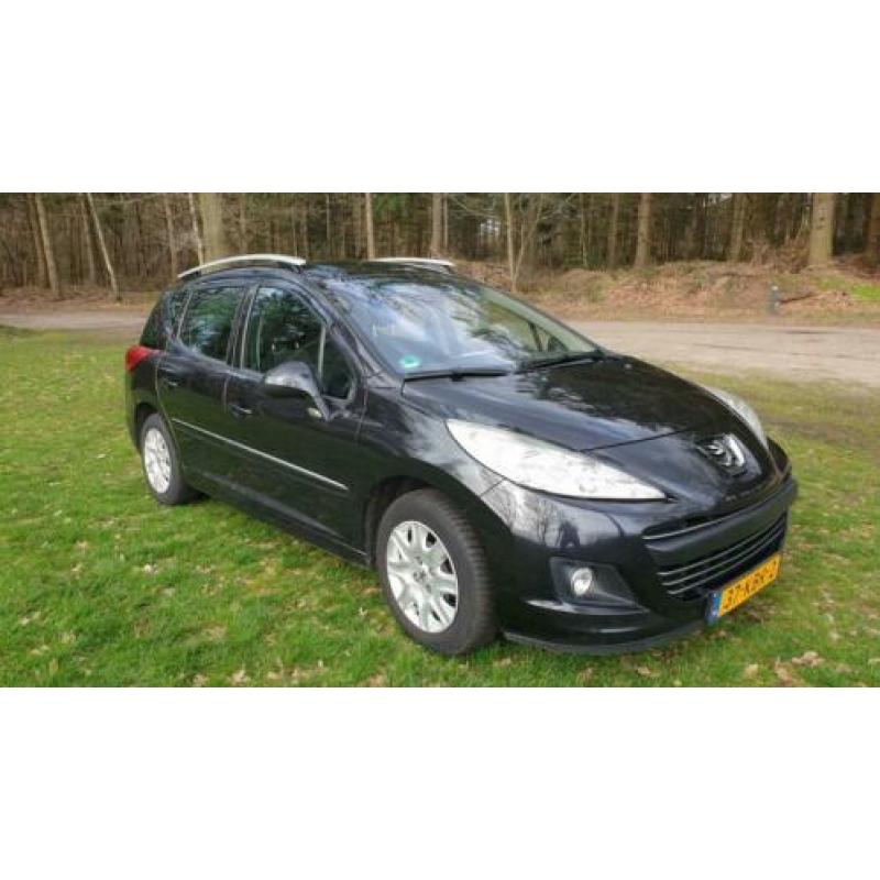 Peugeot 207 1.6 16V SW LPG G3 AUT 2009 Zwart Clima Navi