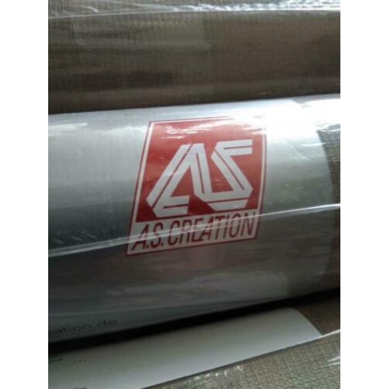 4 NIEUWE rollen as behang 10 m per rol