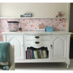 Brocante dressoir commode wit - dit weekend ophalen?Dan€125!