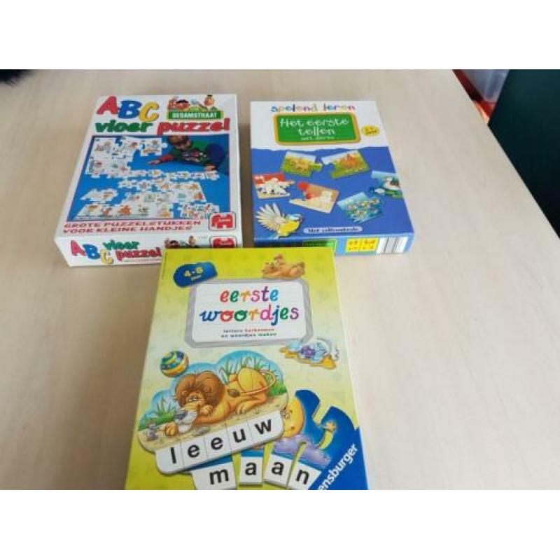 Kinderpuzzels en spellen