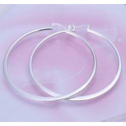 925 sterling zilveren creolen 5.5 cm