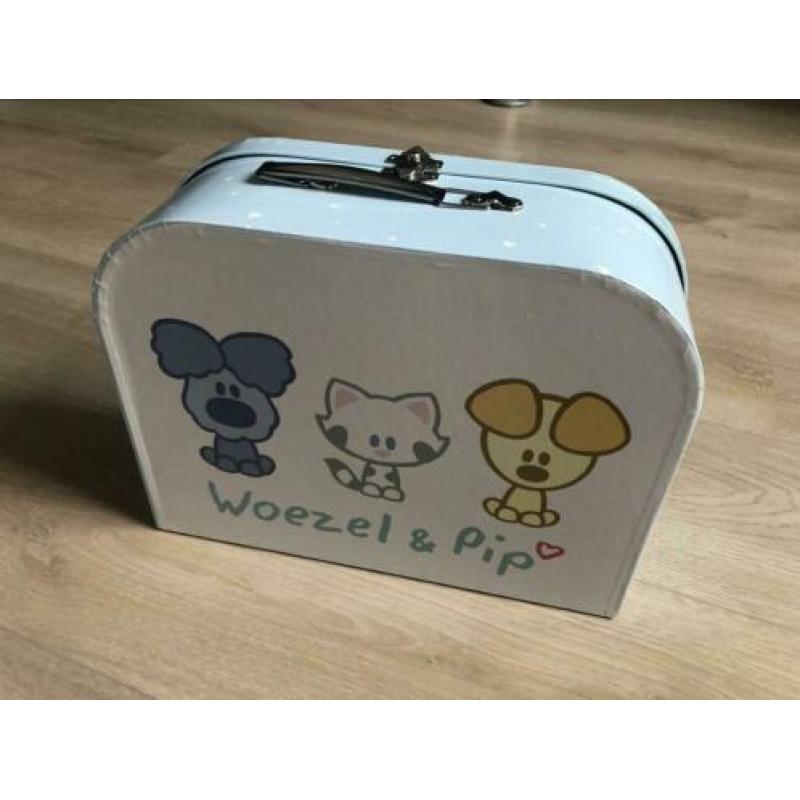 Koffertje kinderspeelgoed - Woezel & Pip