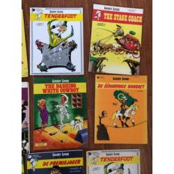 LuckyLuke stripboeken aangeboden