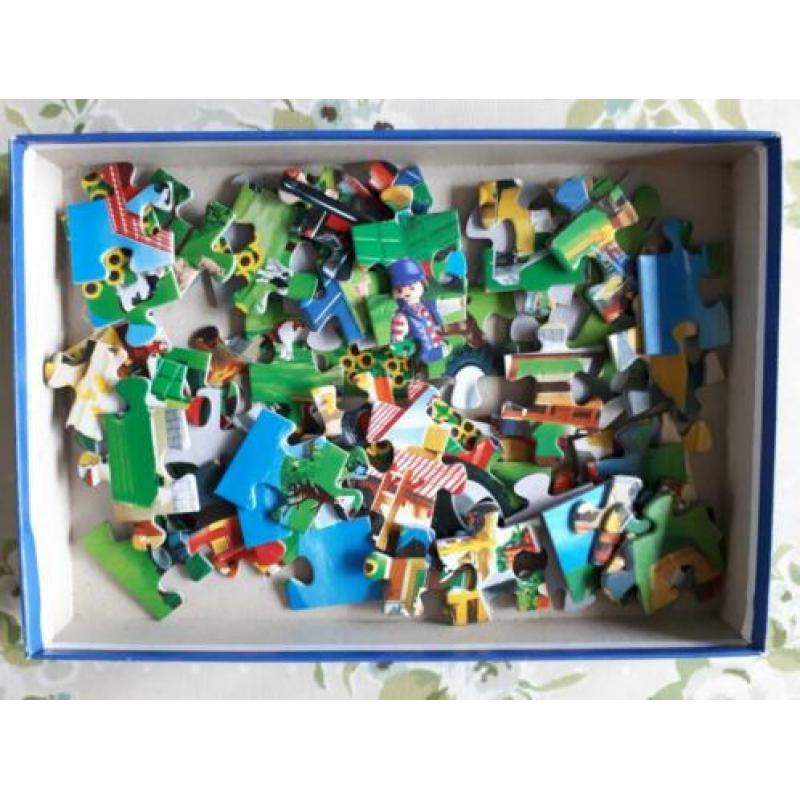 Playmobil puzzel Boerderij 60 stukjes 5+ van Schmidt