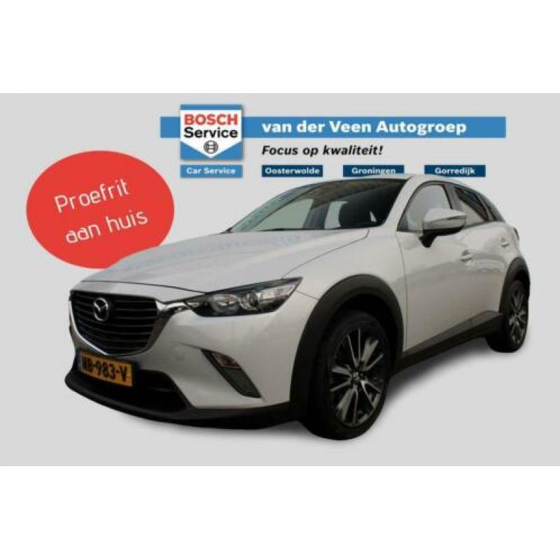 Mazda CX-3 2.0 SkyActiv-G 120 SkyLease+ Navigatie, trekhaak.