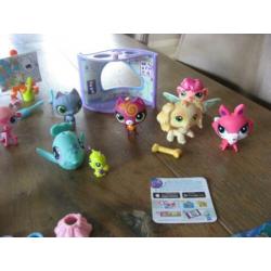 verzameling littlest Pet Shop(lps) dieren en bijbehoren