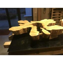 Epoxy blad/ Unieke vorm boomstam blad 80 cm