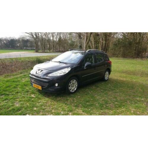 Peugeot 207 1.6 16V SW LPG G3 AUT 2009 Zwart Clima Navi
