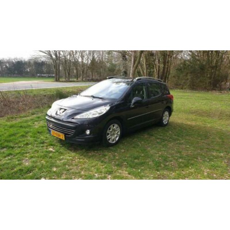 Peugeot 207 1.6 16V SW LPG G3 AUT 2009 Zwart Clima Navi