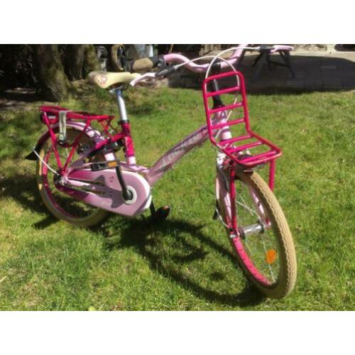 Loekie meisjesfiets 18 inch