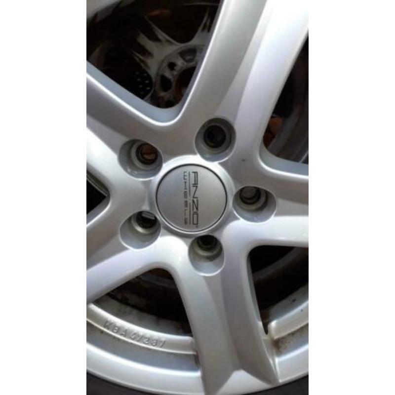 Anzio wheels aluvelgen en Bridgestone winterbanden