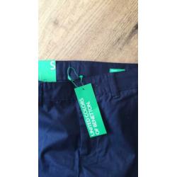 Nieuwe blauwe broek van Benetton