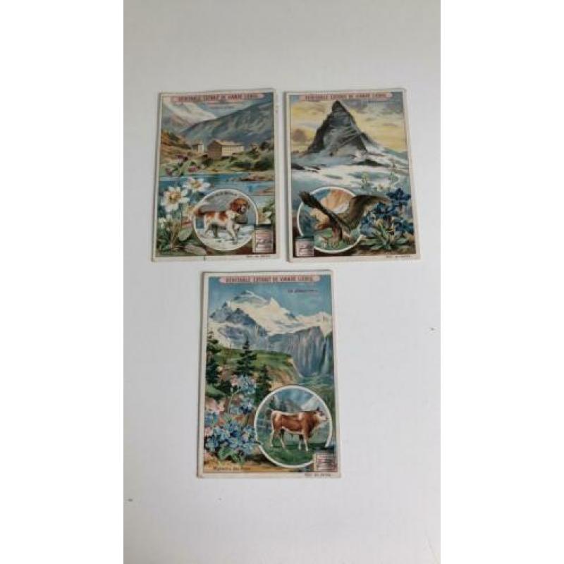 Liebig. Matterhorn, Jungfrau, le grand St. Bernard