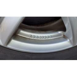 Anzio wheels aluvelgen en Bridgestone winterbanden