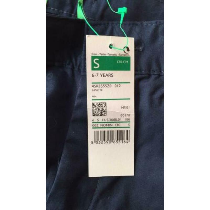Nieuwe blauwe broek van Benetton