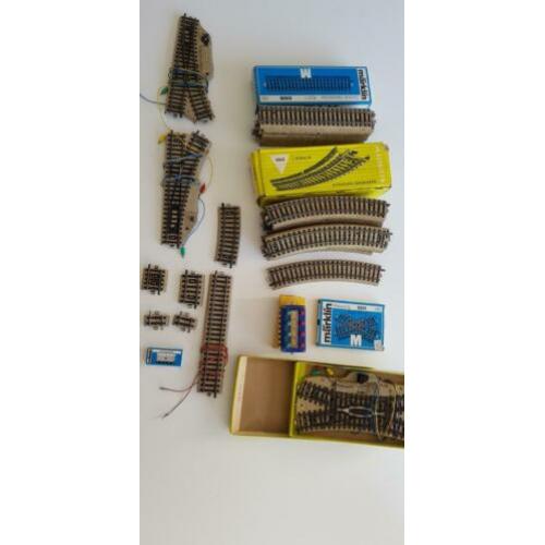 Mooie start hoeveelheid m rails wissel marklin
